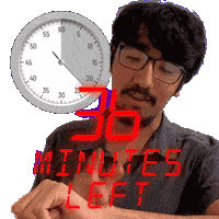 36 Min Sticker