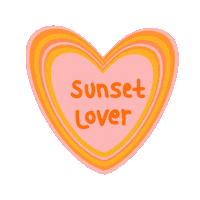 Heart Beat Summer Sticker by Sonamm