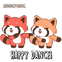 Happy Lets Go Sticker