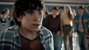 strangerthings season 1 scared stranger things mike GIF