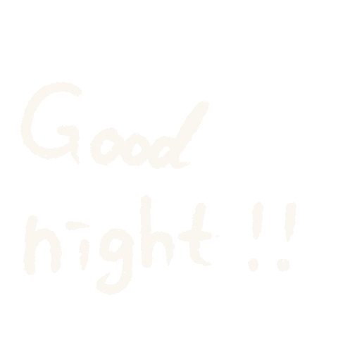 Good Night おやすみ Sticker