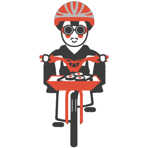 Man Bike Sticker by Barfuesser