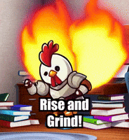 Student Rise And Grind GIF by Zorooster