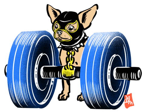 Chihuahua Sticker by Johnram27
