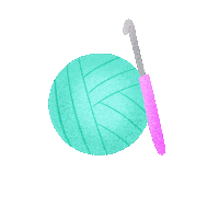 Crochet Hook Sticker