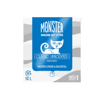 Monster Cat Litter Sticker by Tree of Pets