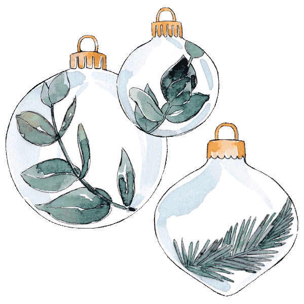 goodobjects giphyupload christmas bauble christmas decor Sticker