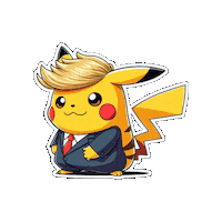 Trump Sticker by Patrick Widen