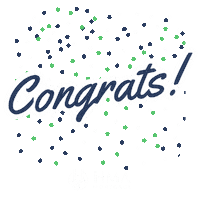 Congrats Congratulations Sticker by HMA Mortgage