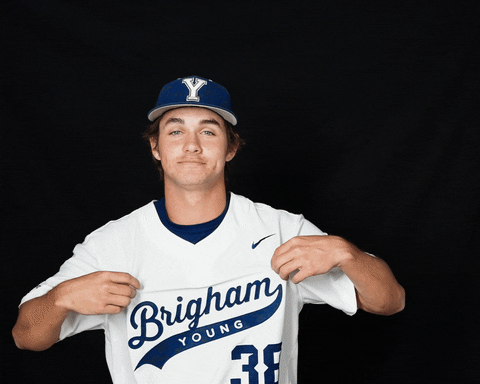 Jersey Gocougs GIF by BYU Cougars