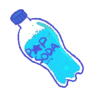 Soda Pop Drinking Sticker