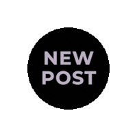 New Post Sticker by Homemade Events