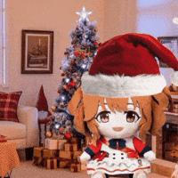 Christmas Girl GIF