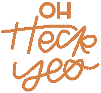 Excited Sticker