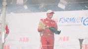 Celebrate Oliver Rowland GIF by Nissan Motorsport