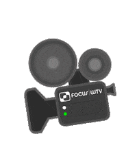 camera Sticker by Focus en WTV