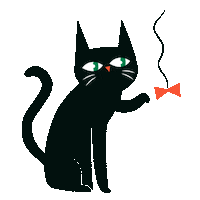 Bad Cat Sticker