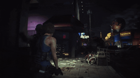 ThatArklayPlace giphyupload capcom resident evil jill valentine GIF