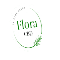 floracbd love happy food green Sticker