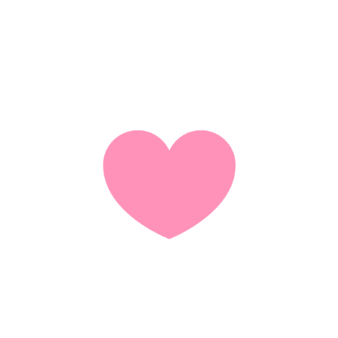 Heart Pink Sticker