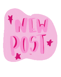 kaceymaedesign girl new pink star Sticker