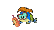 minika cartoon fish cocuk babu Sticker