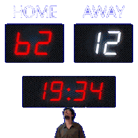 12 Away Sticker
