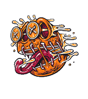 Halloween Orange Sticker by Fanta España