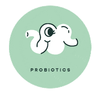 Fish Oil Probiotics Sticker by Fera Pet Organics