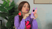 Girl Scrolling GIF by Jenny Lorenzo