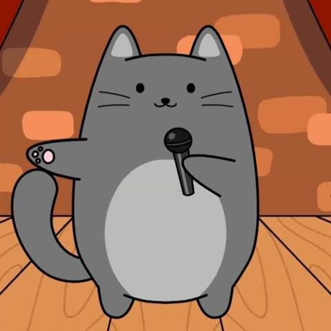Cat Talking GIF by MESA My Emotional Support Animal