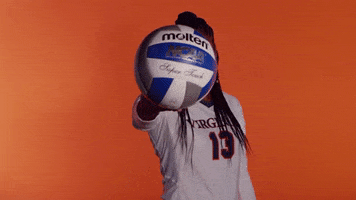 VirginiaAthletics uva virginiasports uvavolleyball virginia volleyball GIF