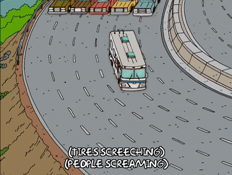 Season 16 Explosion GIF by The Simpsons