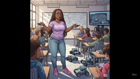 Robot Steam GIF by NoireSTEMinist