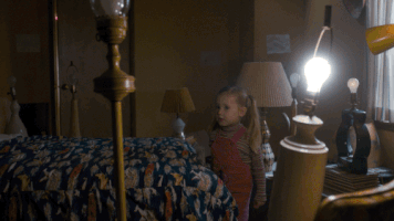 strangerthings season 1 lights stranger things lamps GIF