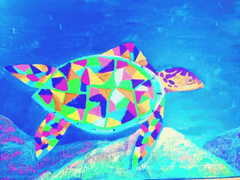 Art Ocean GIF by The LSD Hotel