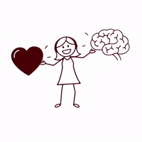 Overthinking Stick Figure GIF