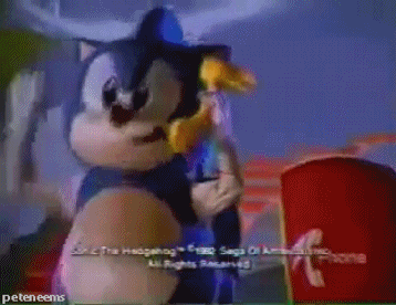 sonic the hedgehog 90s GIF