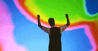 Happy Rainbow GIF by Matt Berninger