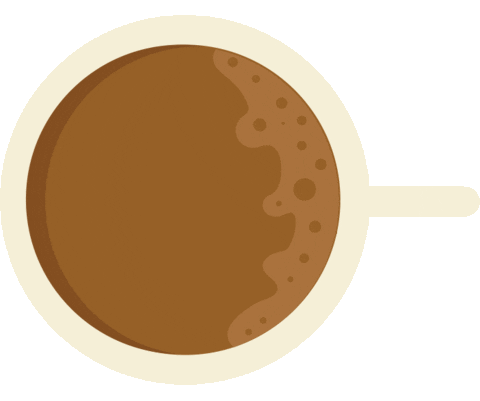 Coffee Cup Sticker by Hobbykokken