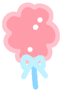 Sweet Tooth Pink Sticker by Ai and Aiko
