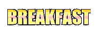hungry breakfast Sticker