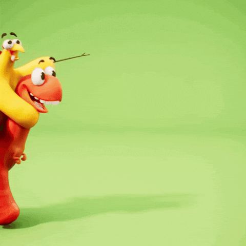 Lets Go Running GIF by Claynosaurz