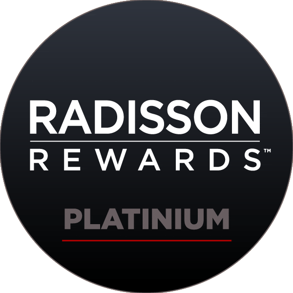 Loyalty Platinum Sticker by Radisson Hotels