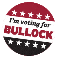 Voting Steve Bullock Sticker by Montanans For Bullock