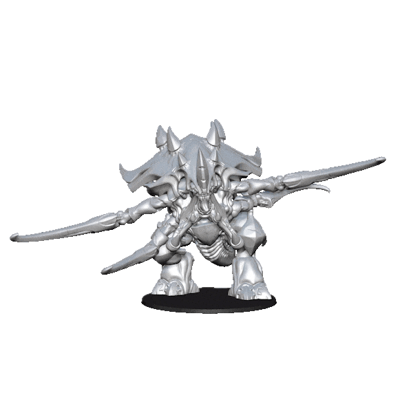 Wildmesh 3d alien tyranid wildmesh Sticker