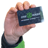 One2Wash car 2 one auto Sticker
