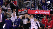 College Hoops Clap GIF by Northwestern Athletics