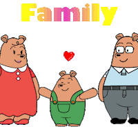 Family Parents Sticker