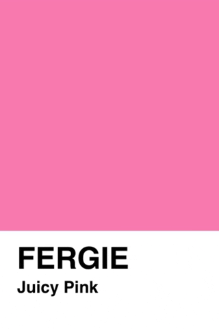 fergiedesign giphygifmaker pink fergie pantone GIF